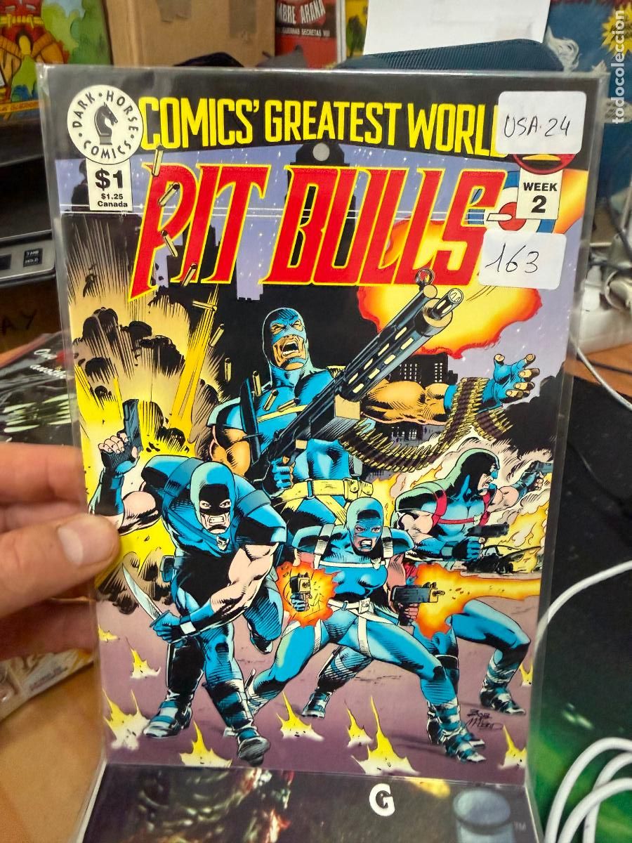 C&oacute;mics: PIT BULLS NUMERO 1 EN INGLES - Foto 1