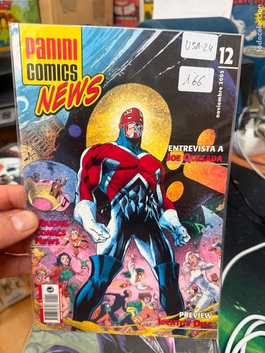 C&oacute;mics: PANINI COMICS NEWS NUMERO 12 EN INGLES - Foto 1