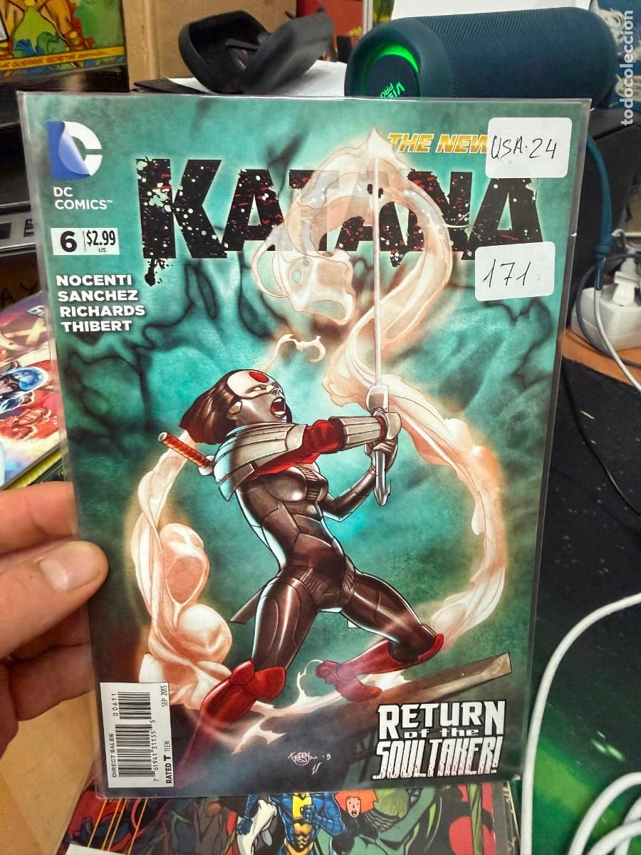 C&oacute;mics: KATANA NUMERO 6 EN INGLES
