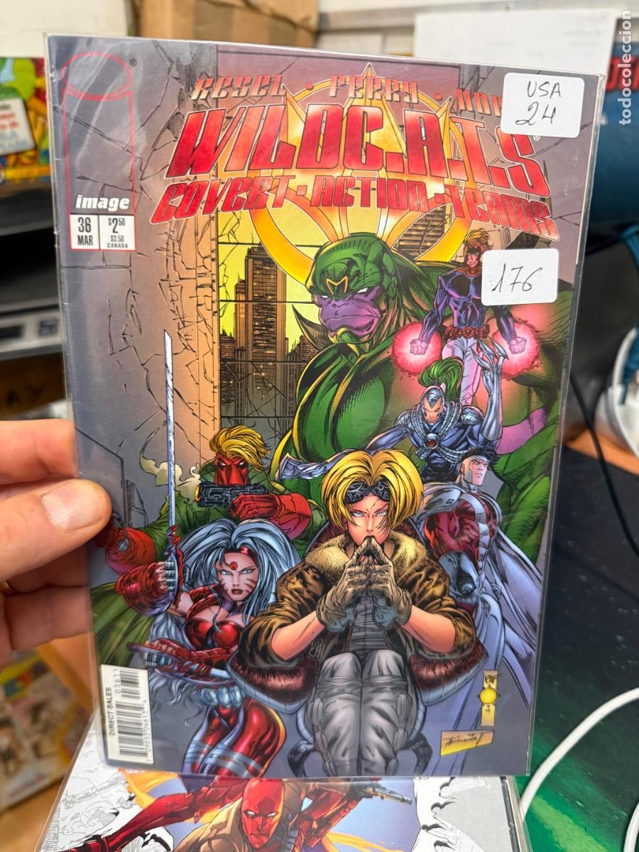 C&oacute;mics: WILDCATS NUMERO 36 EN INGLES