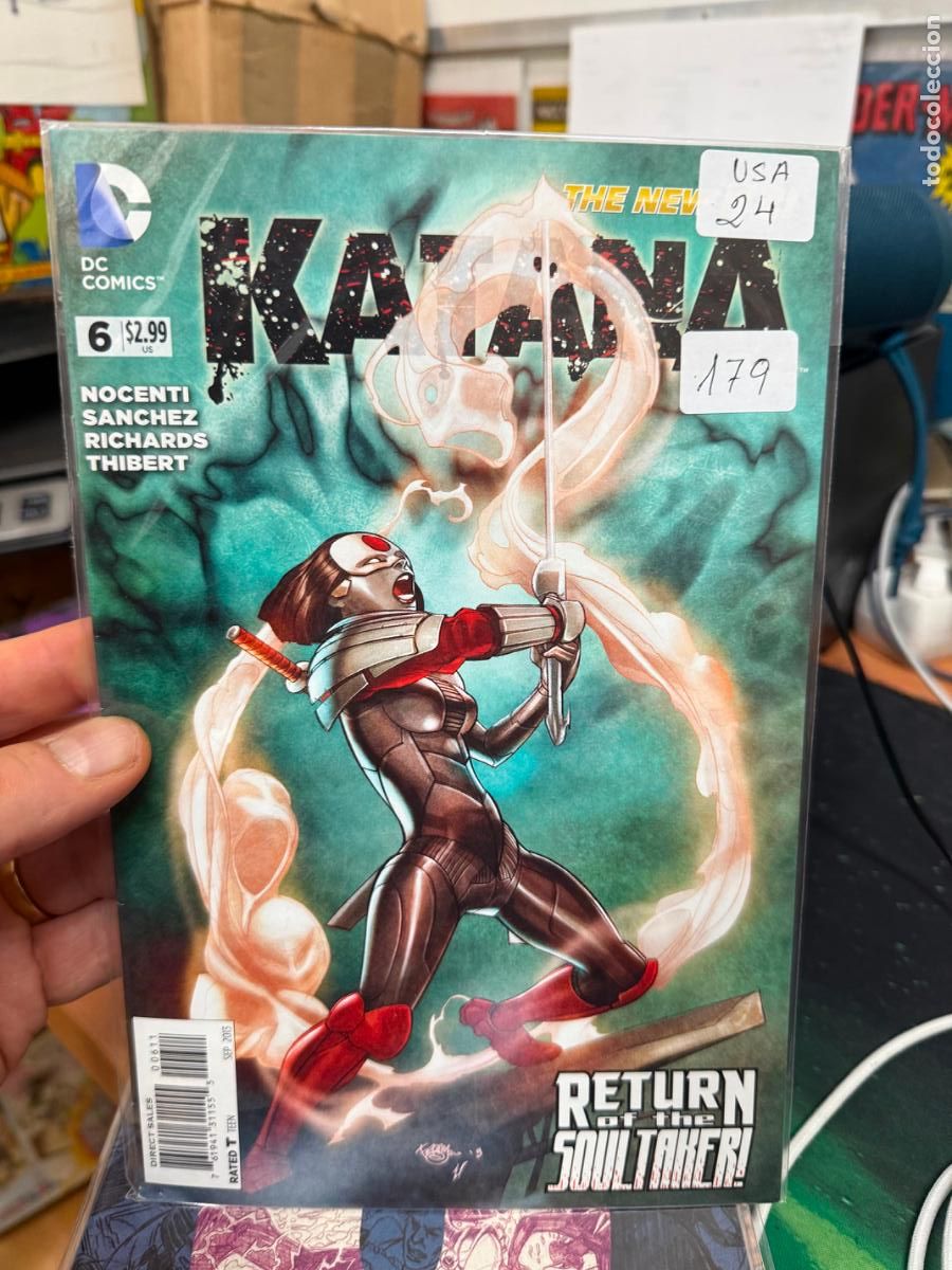 C&oacute;mics: KATANA NUMERO 6 EN INGLES