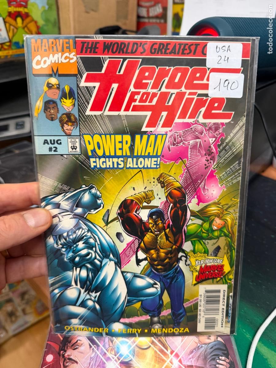 C&oacute;mics: HEROES FOR HIRE NUMERO 2 EN INGLES