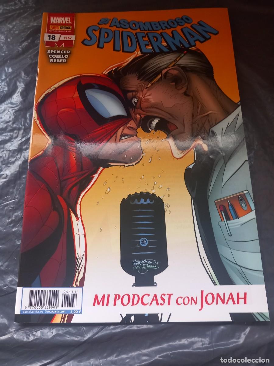 C&oacute;mics: EL ASOMBROSO SPIDERMAN VOL. 7 N&deg; 18 / 167 PANINI L18