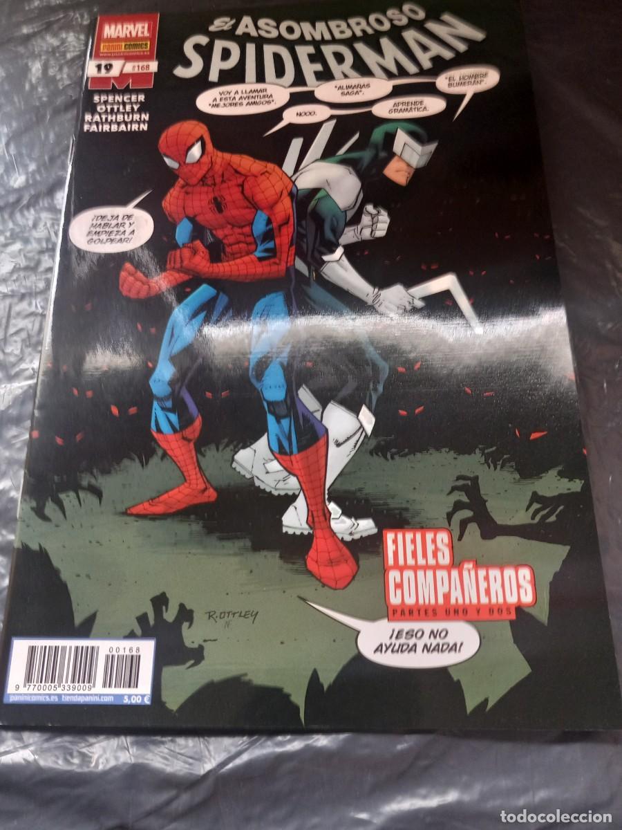 C&oacute;mics: EL ASOMBROSO SPIDERMAN VOL. 7 N&deg; 19 / 168 PANINI L18