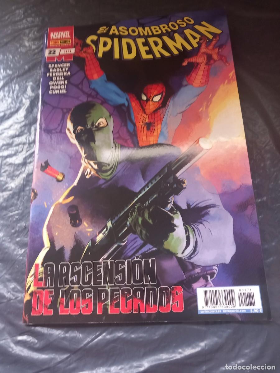 C&oacute;mics: EL ASOMBROSO SPIDERMAN VOL. 7 N&deg; 22 / 171 PANINI L18