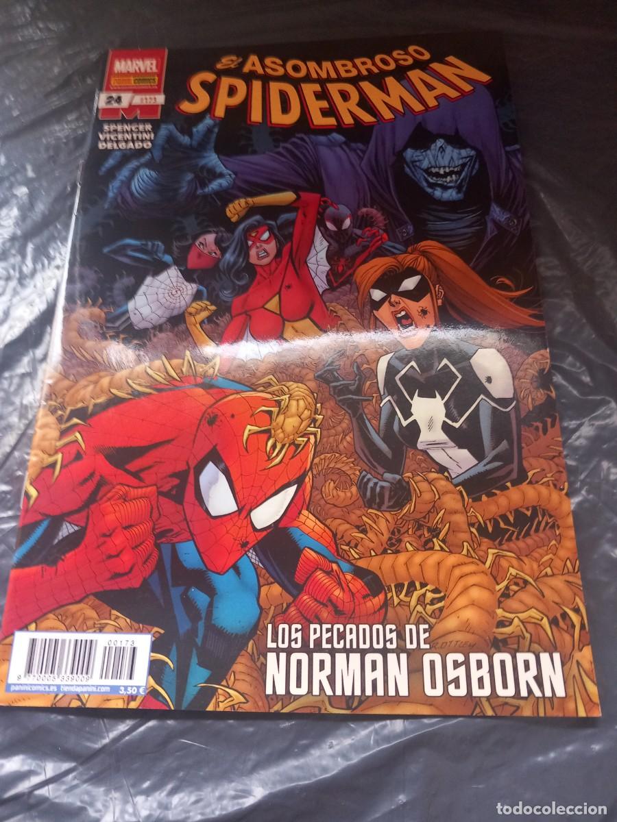C&oacute;mics: EL ASOMBROSO SPIDERMAN VOL. 7 N&deg; 24 / 173 PANINI L18