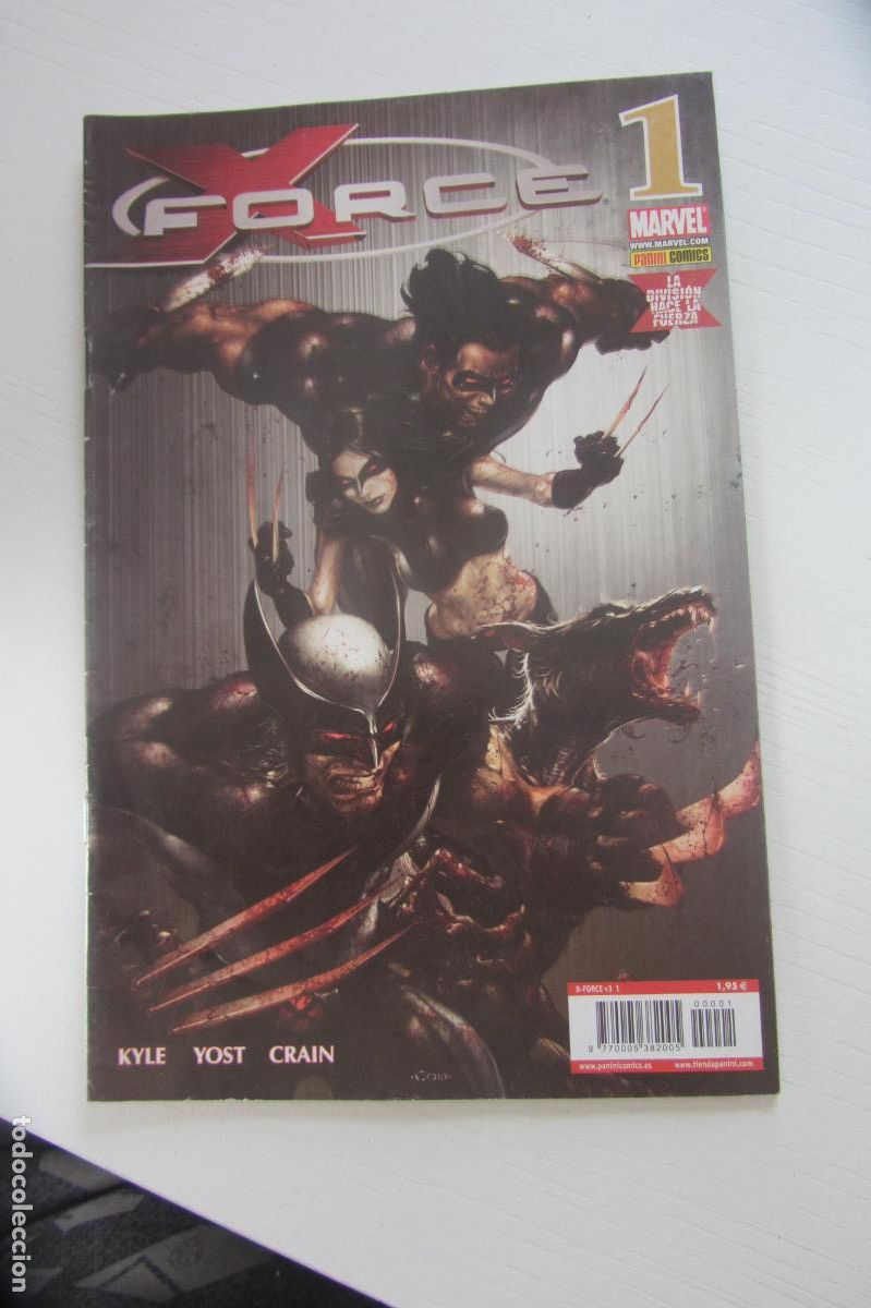 C&oacute;mics: X-FORCE VOLUMEN 3 N&ordm; 1 PANINI arx209
