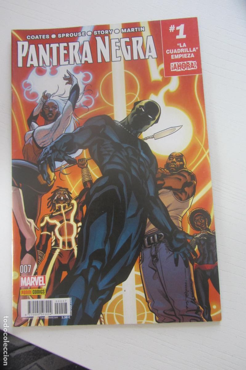 C&oacute;mics: PANTERA NEGRA VOL.2 N.7 / 1 UNA NACI&Oacute;N BAJO NUESTROS PIES ( 2016/2019 ). PANINI arx209