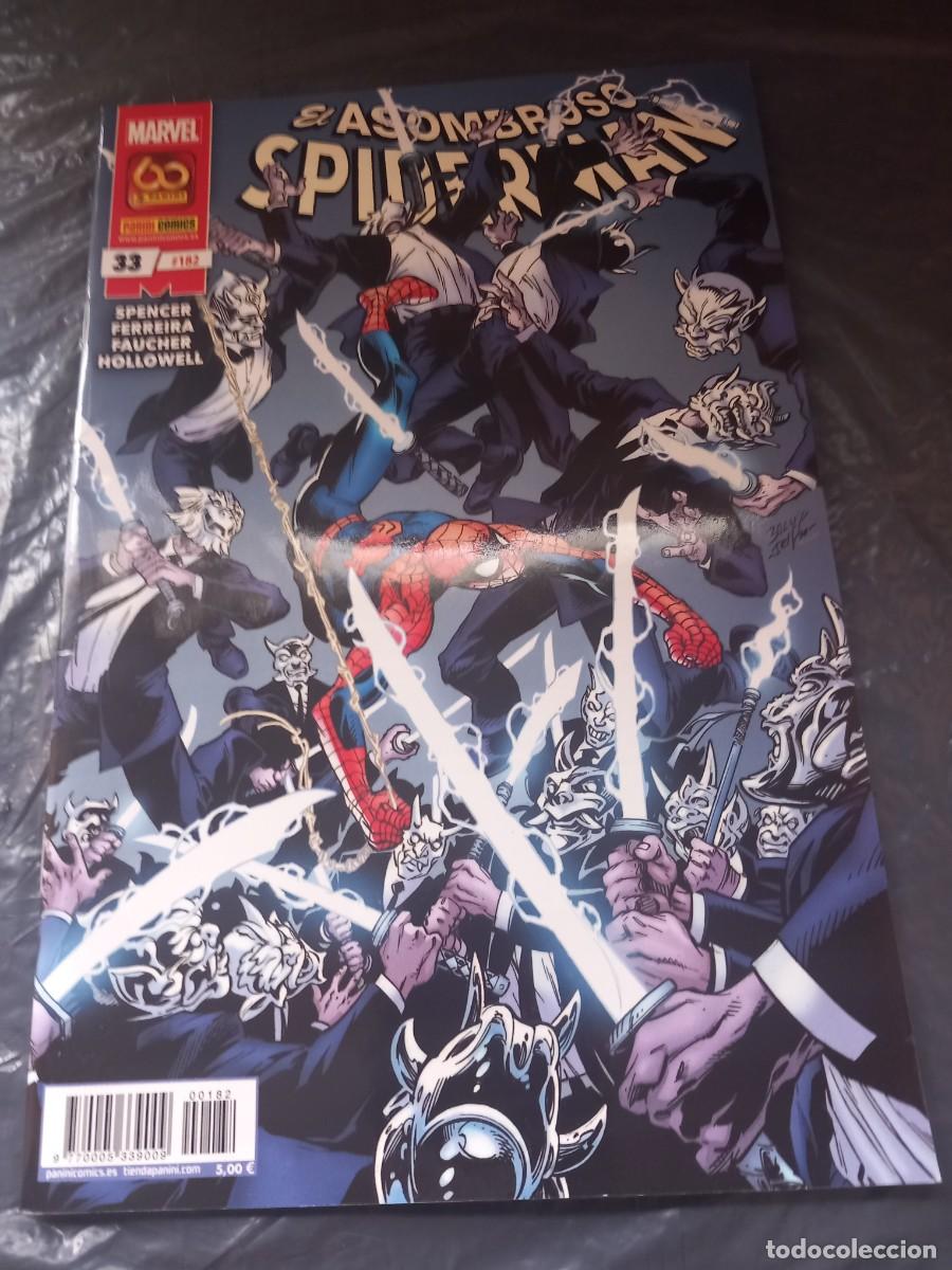 C&oacute;mics: EL ASOMBROSO SPIDERMAN VOL. 7 N&deg; 33 / 182 PANINI L18
