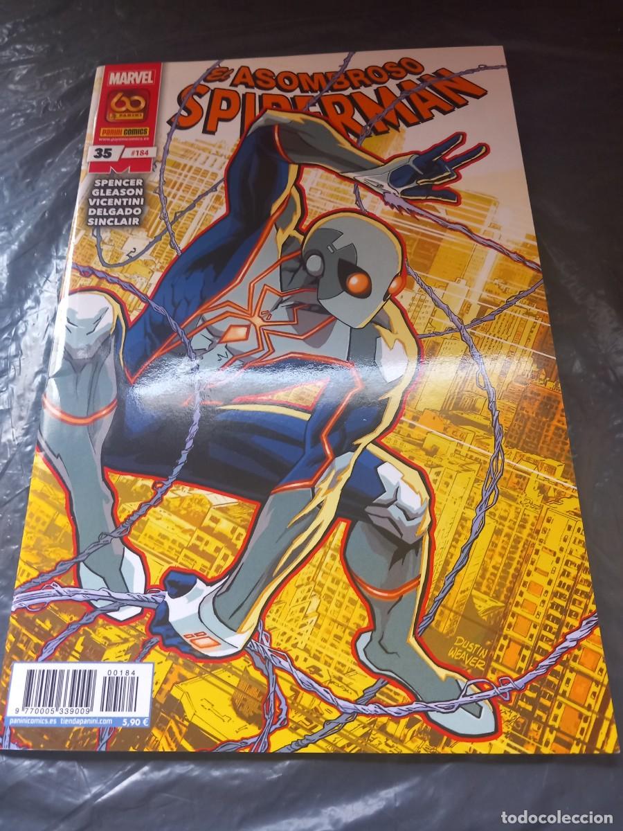 C&oacute;mics: EL ASOMBROSO SPIDERMAN VOL. 7 N&deg; 35 / 184 PANINI L18