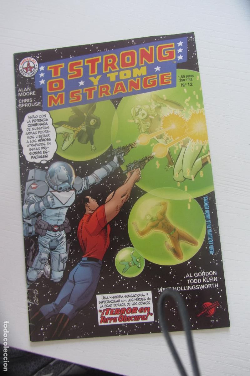 C&oacute;mics: TOM STRONG V1 N&ordm; 12 AMERICAS BEST COMICS PLANETA 1999 arx209