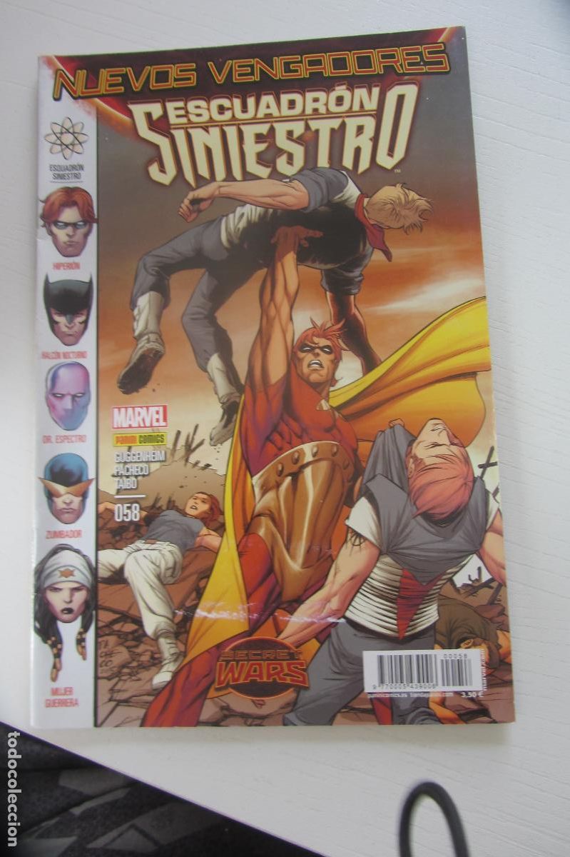C&oacute;mics: Escuadr&oacute;n siniestro. Nuevos Vengadores n&ordm; 53 Guggenheim / Pacheco / Taibo PANINI arx241