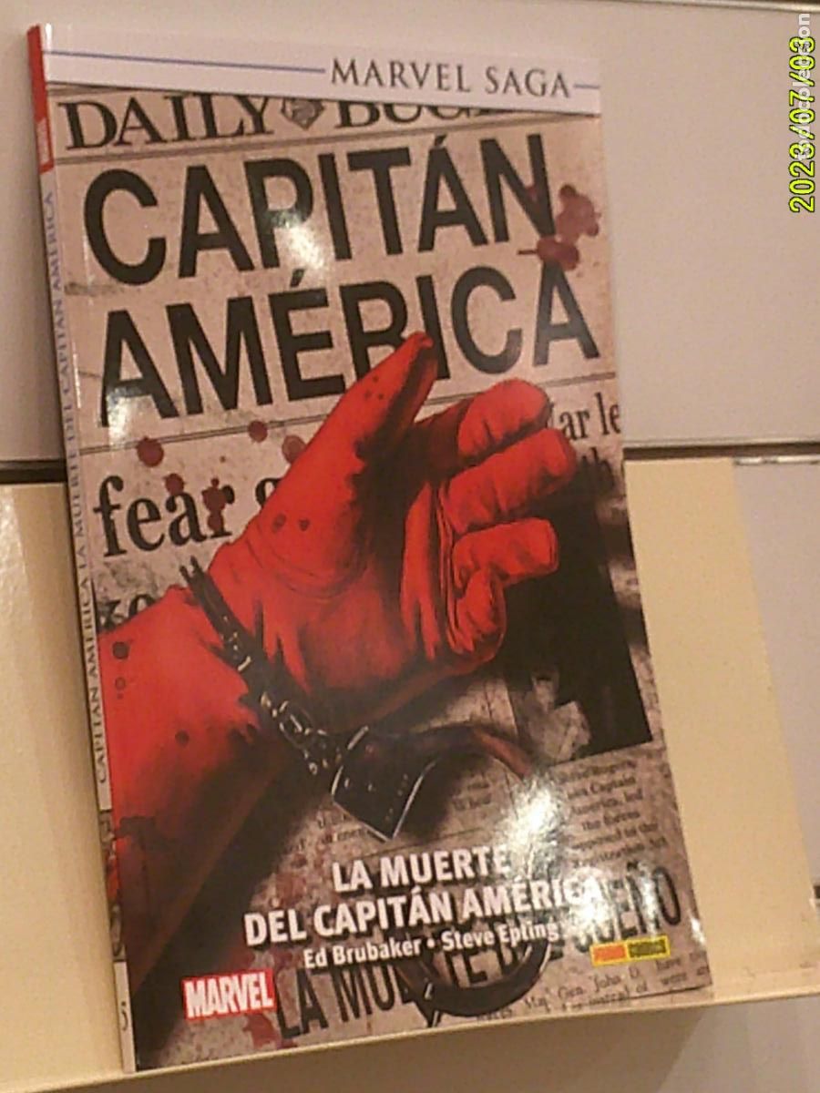C&oacute;mics: MARVEL SAGA CAPITAN AMERICA N&ordm; 5 LA MUERTE DEL CAPITAN AMERICA - PANINI OFERTA
