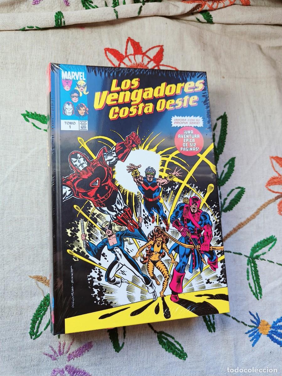 C&oacute;mics: Los Vengadores Costa Oeste. Tomo 1. Rogern Stern. Marvel Limited Edition. Panini. Est&aacute; nuevo.