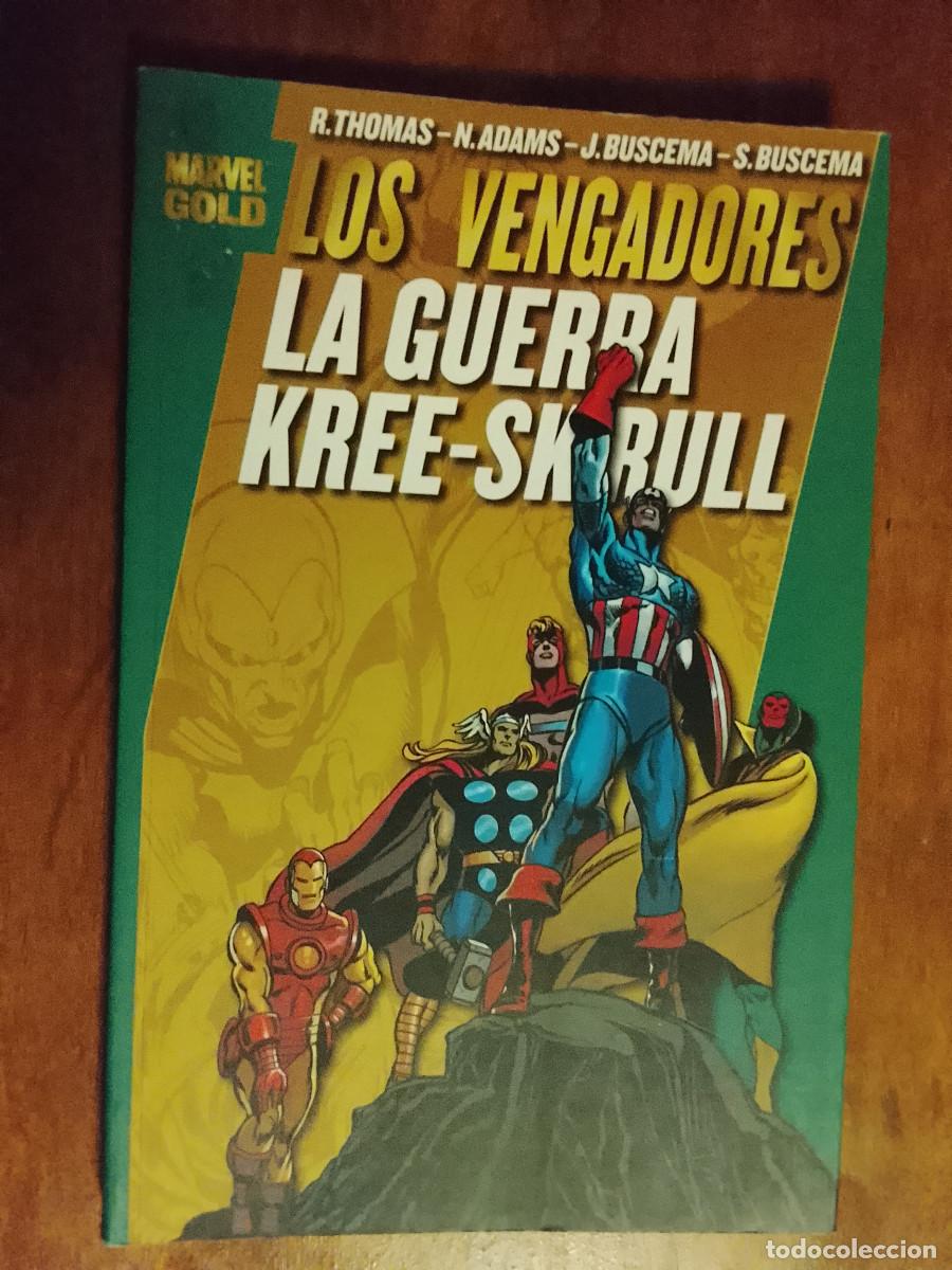 C&oacute;mics: VV.AA.: Los Vengadores. La guerra Kree-Skrull (Panini. Marvel Gold. 2008)