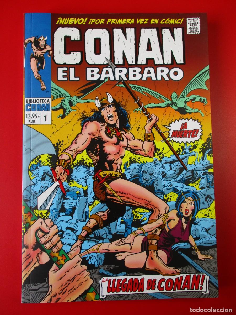 C&oacute;mics: CONAN (2024, PANINI) -BIBLIOTECA. EL BARBARO- 1 : CONAN EL B&Aacute;RBARO BIBLIOTECA CONAN : CONAN EL B&Aacute;RBA