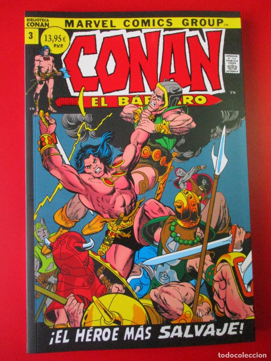 C&oacute;mics: CONAN (2024, PANINI) -BIBLIOTECA. EL BARBARO- 3 : CONAN EL B&Aacute;RBARO BIBLIOTECA CONAN : CONAN EL B&Aacute;RBA