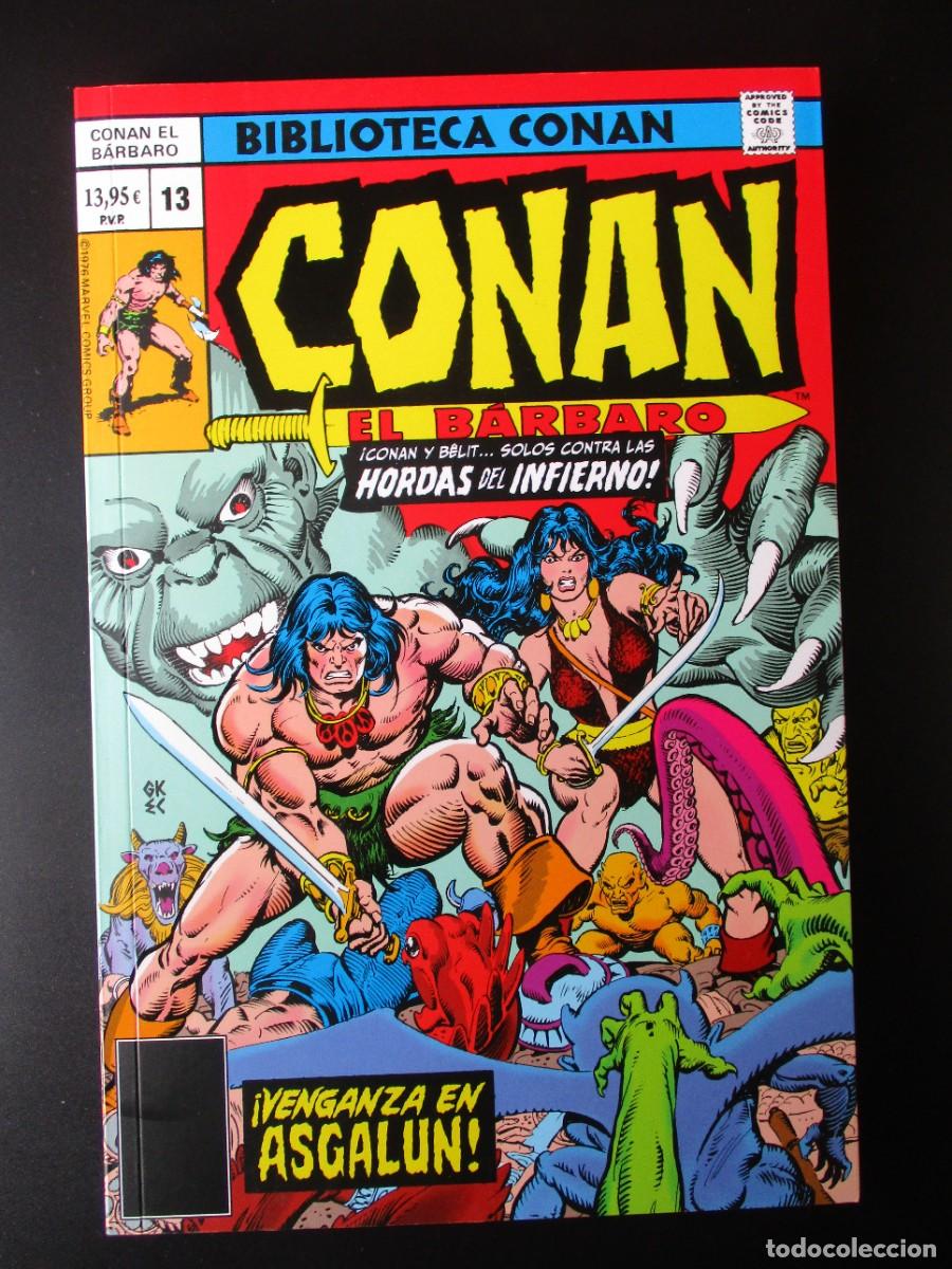 C&oacute;mics: CONAN (2024, PANINI) -BIBLIOTECA. EL BARBARO- 13 : CONAN EL B&Aacute;RBARO BIBLIOTECA CONAN : CONAN EL B&Aacute;RB