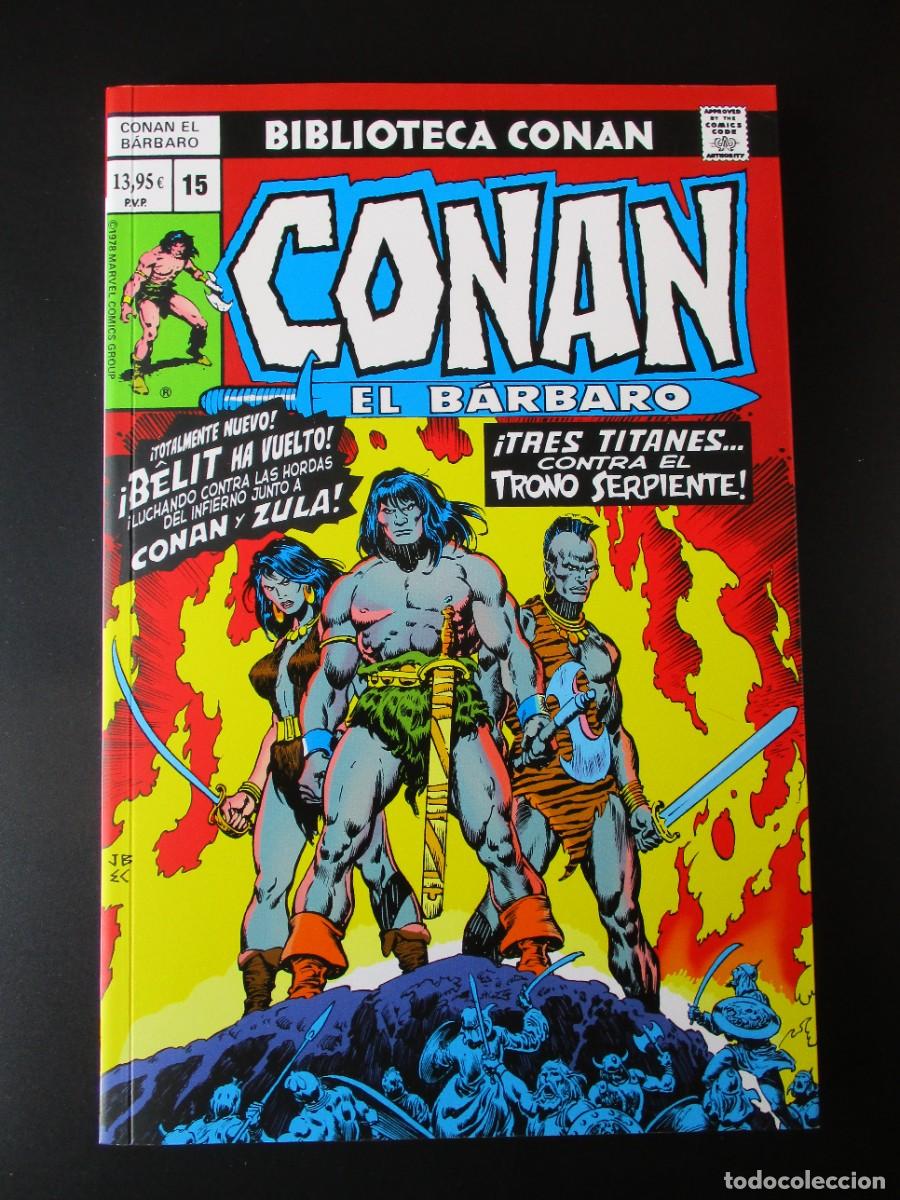 C&oacute;mics: CONAN (2024, PANINI) -BIBLIOTECA. EL BARBARO- 15 : CONAN EL B&Aacute;RBARO BIBLIOTECA CONAN : CONAN EL B&Aacute;RB