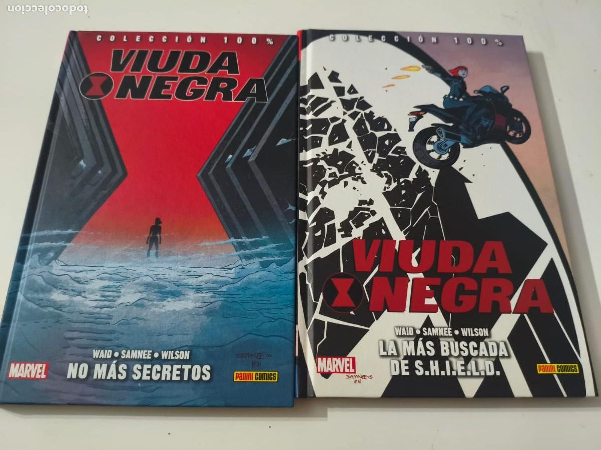 C&oacute;mics: Viuda Negra de Mark Waid y Chris Samnee. 100% Marvel HC Tomos 1 y 2 Completa
