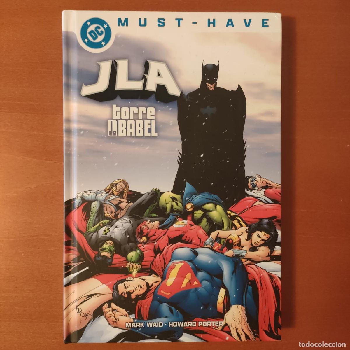 C&oacute;mics: DC Must-Have. JLA Torre de Babel Panini C&oacute;mics