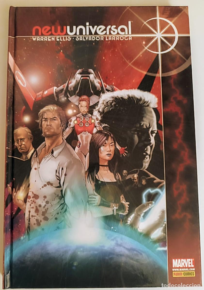 C&oacute;mics: Newuniversal: Todo se volvi&oacute; blanco - Marvel Graphic Novels - Panini - Mint/NM