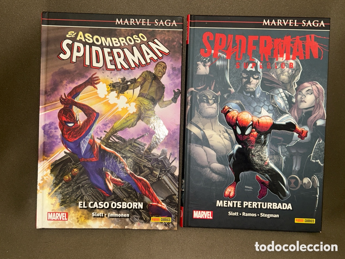 C&oacute;mics: C&Oacute;MICS EL ASOMBROSO SPIDER-MAN: EL CASO OSBORN (TOMO 56) Y MENTE PERTURBADA (TOMO 40)- MARVEL SAGA