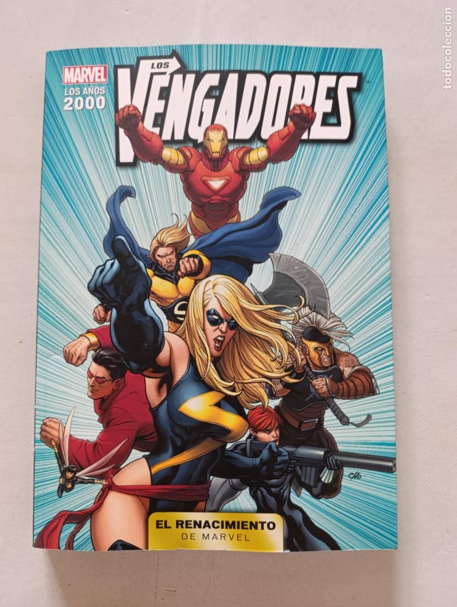 C&oacute;mics: EL RENACIMIENTO DE MARVEL N&ordm; 1 - LOS VENGADORES - LOS A&Ntilde;OS 2000 - MARVEL - PANINI (356)