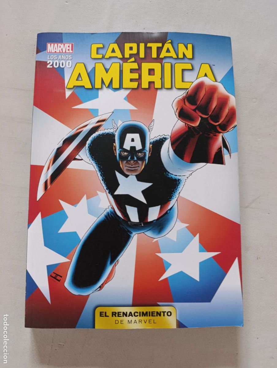 C&oacute;mics: EL RENACIMIENTO DE MARVEL N&ordm; 4 - CAPITAN AMERICA - LOS A&Ntilde;OS 2000 - MARVEL - PANINI (356)
