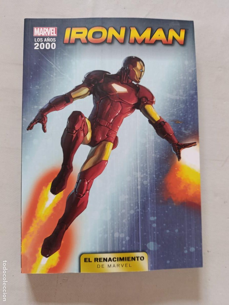 C&oacute;mics: EL RENACIMIENTO DE MARVEL N&ordm; 6 - IRON MAN - LOS A&Ntilde;OS 2000 - MARVEL - PANINI (297)
