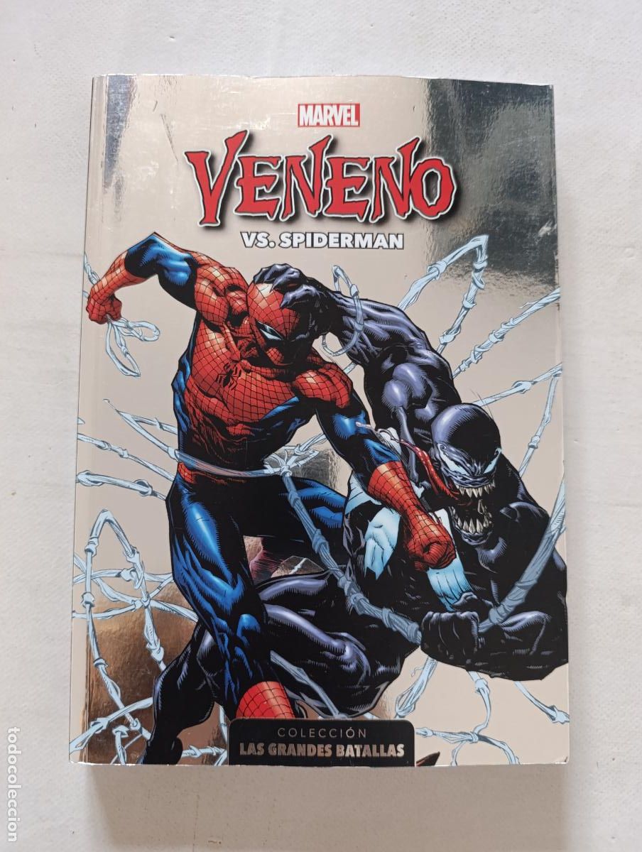 C&oacute;mics: COLECCION LAS GRANDES BATALLAS N&ordm; 7 - VENENO VS. SPIDERMAN - MARVEL - PANINI (297)