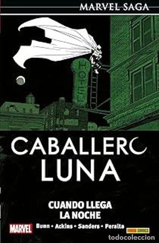 Comics: Caballero Luna 12: Cuando llega la noche (Marvel Saga) (Panini Comics) - Cullen Bunn; Germ&aacute;n Peralta