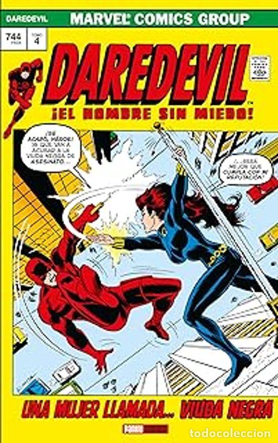 Comics: Daredevil 04: Una Mujer Llamada... Viuda Negra (Marvel Gold) (Panini Comics) - Steve Englehart, Gerr
