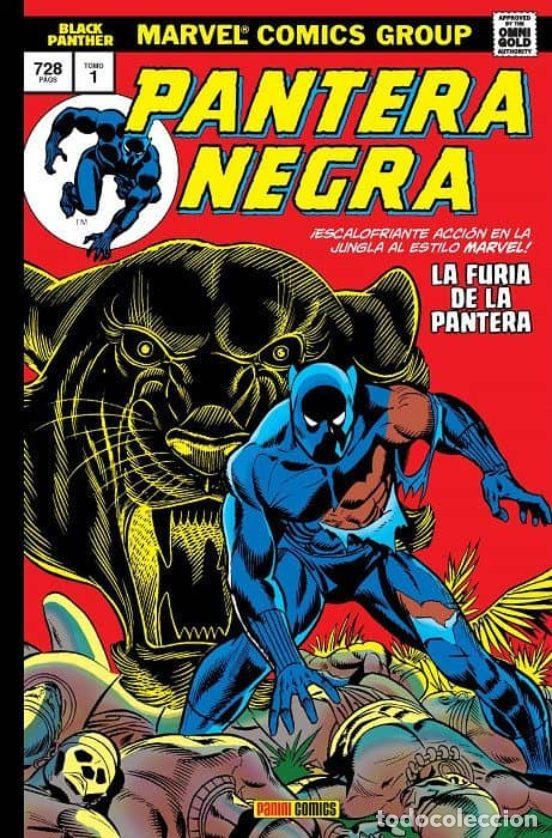 C&oacute;mics: Marvel Gold: Pantera Negra 1. La furia de la pantera (Panini Comics) - Don McGregor, Jack Kirby; Ed