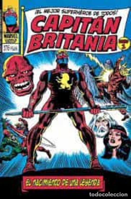 C&oacute;mics: Capit&aacute;n Britania 01: El nacimiento de una leyenda (Panini Comics) - Chris Claremont; Herb Trimpe