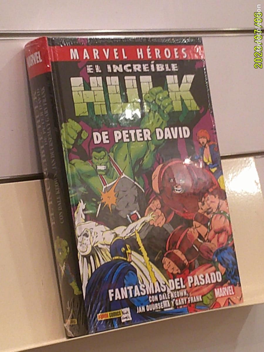 C&oacute;mics: MARVEL HEROES EL INCREIBLE HULK DE PETER DAVID N&ordm; 4 FANTASMAS DEL PASADO TAPA DURA - PANINI OFERTA