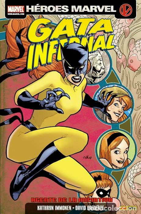 C&oacute;mics: GATA INFERNAL AGENTE DE LA INICIATIVA - tomo Panini.