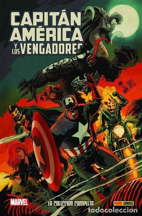C&oacute;mics: Capit&aacute;n Am&eacute;rica y Los Vengadores: La colecci&oacute;n completa. 100% Marvel HC. TOMO PANINI.
