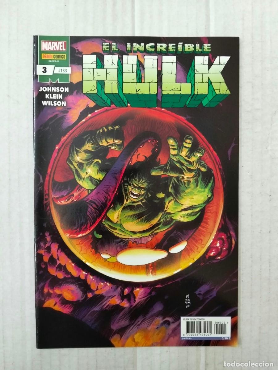 C&oacute;mics: EL INCRE&Iacute;BLE HULK n&ordm; 3 / 133. Johnson, Klein, Wilson