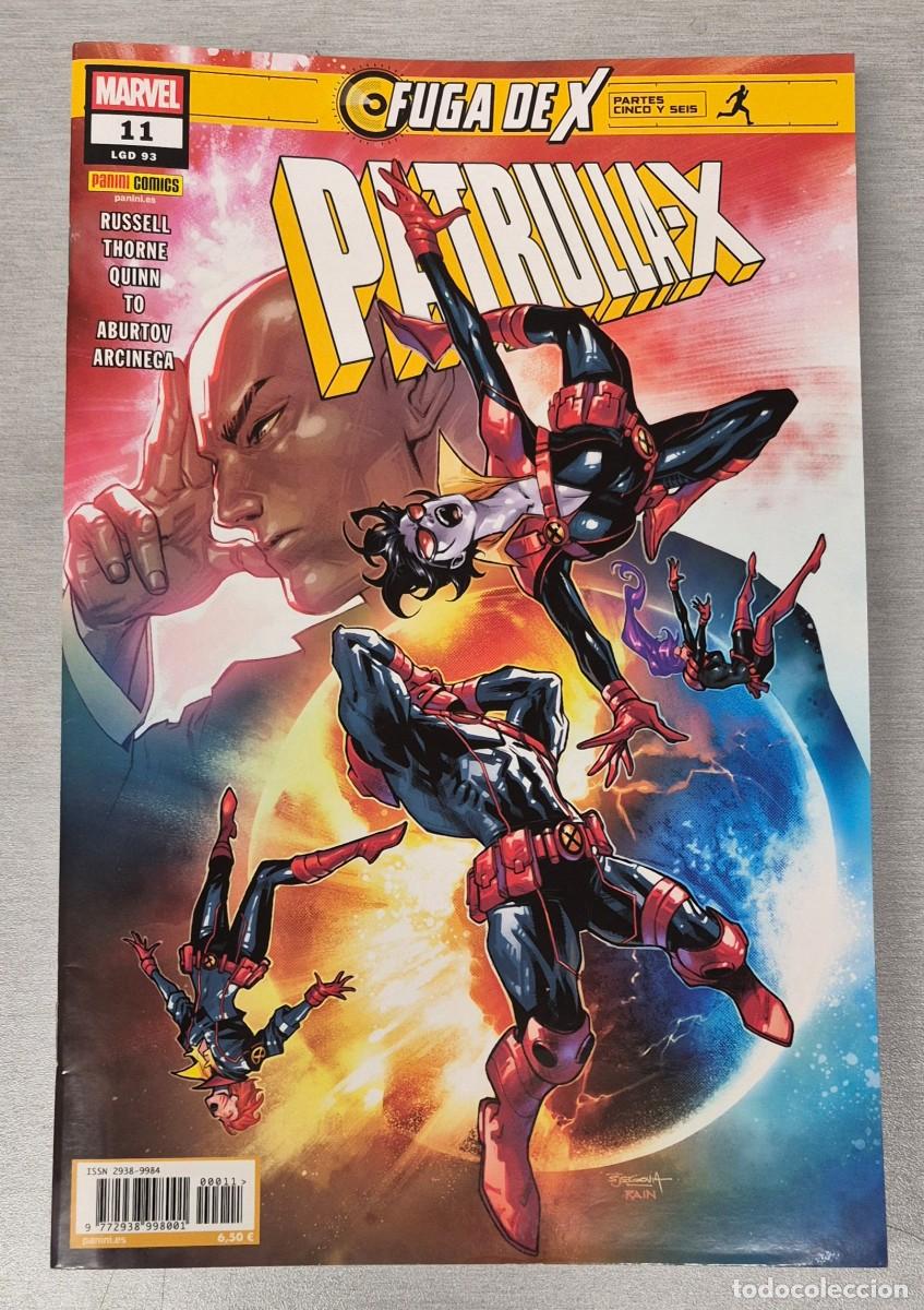 C&oacute;mics: PATRULLA-X N&ordm; 11 / 93 : FUGA DE X - JED MACKAY / MARVEL - PANINI