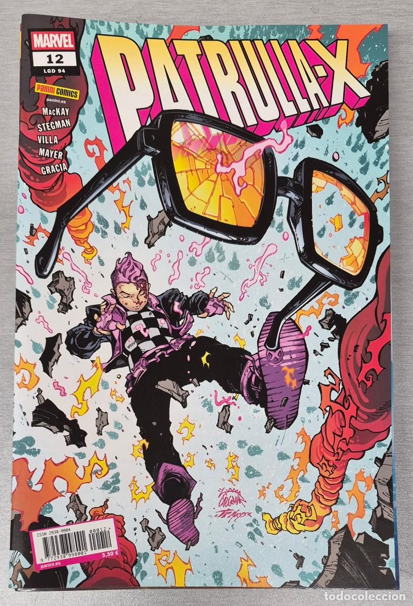 C&oacute;mics: PATRULLA-X N&ordm; 12 / 94 : FUGA DE X - JED MACKAY / MARVEL - PANINI