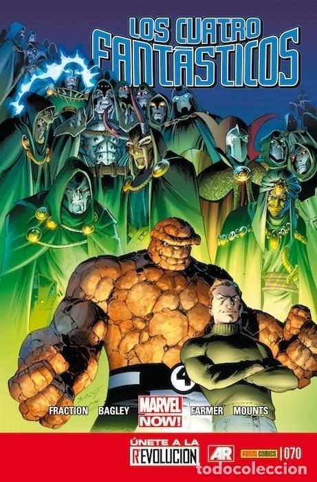 C&oacute;mics: LOS 4 FANTASTICOS VOLUMEN 7 NUMERO 70 PANINI.