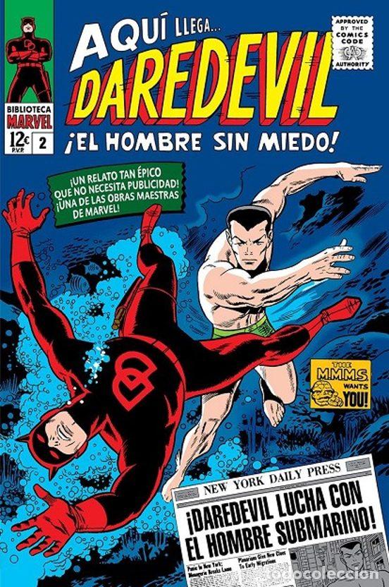 C&oacute;mics: Biblioteca Marvel: Daredevil 2, 1965-66 (Panini Espa&ntilde;a) - Stan Lee; John Romita Sr., Jack Kirby, Wal