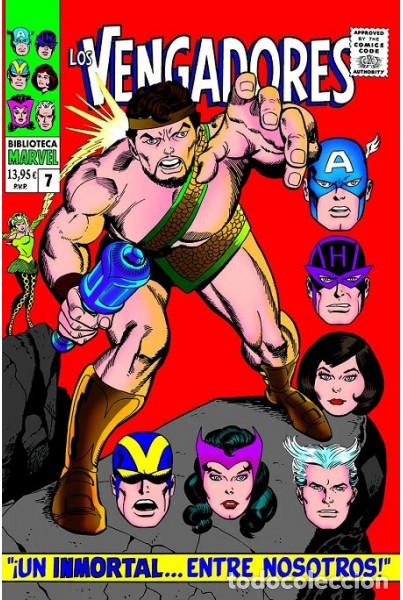 Comics: Biblioteca Marvel: Los Vengadores 7, 1967 (Panini Espa&ntilde;a) - Roy Thomas; John Buscema, Don Heck