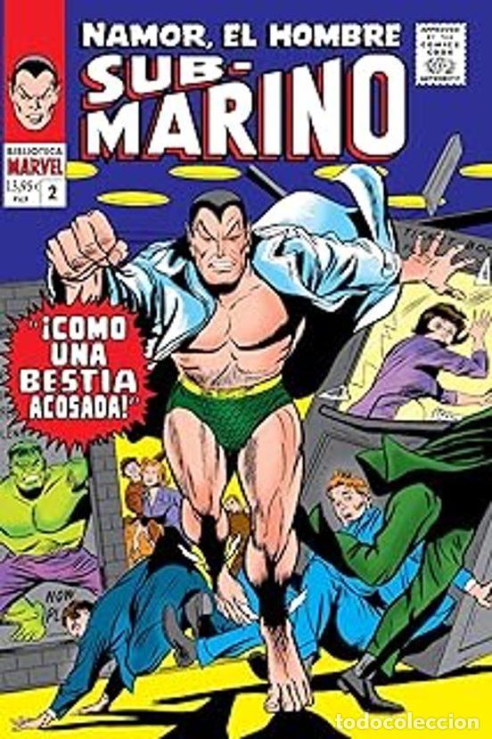 Comics: Biblioteca Marvel 53. Namor, el Hombre Submarino 02: 1966-67 (Panini C&oacute;mics) - Stan Lee; Gene Colan,