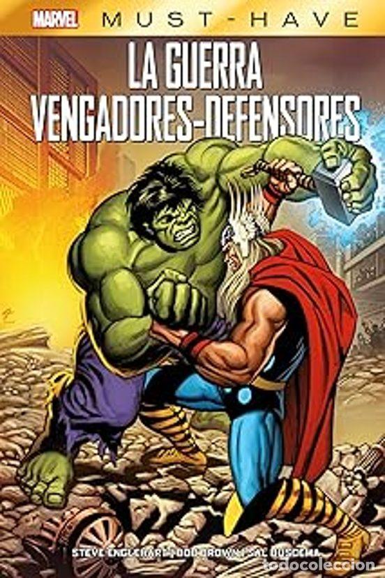 C&oacute;mics: Marvel Must-Have: La Guerra Vengadores / Defensores (Panini Espa&ntilde;a) - Steve Englehart; Sal Buscema,