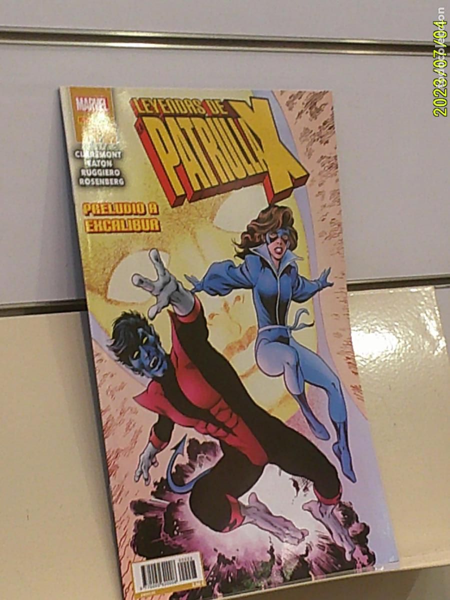 C&oacute;mics: LEYENDAS DE LA PATRULLA X N&ordm; 8 PRELUDIO A EXCALIBUR MARVEL - PANINI
