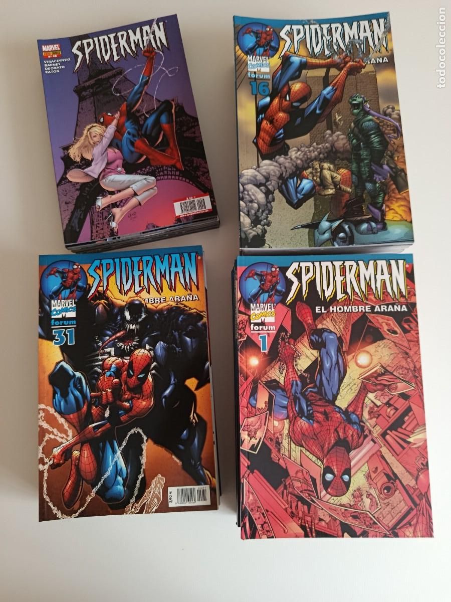 C&oacute;mics: SPIDERMAN SPIDER-MAN EL HOMBRE ARA&Ntilde;A VOL.6 V.6 - 55 N&Uacute;MEROS - MARVEL - ED. PLANETA DEAGOSTINI PANINI