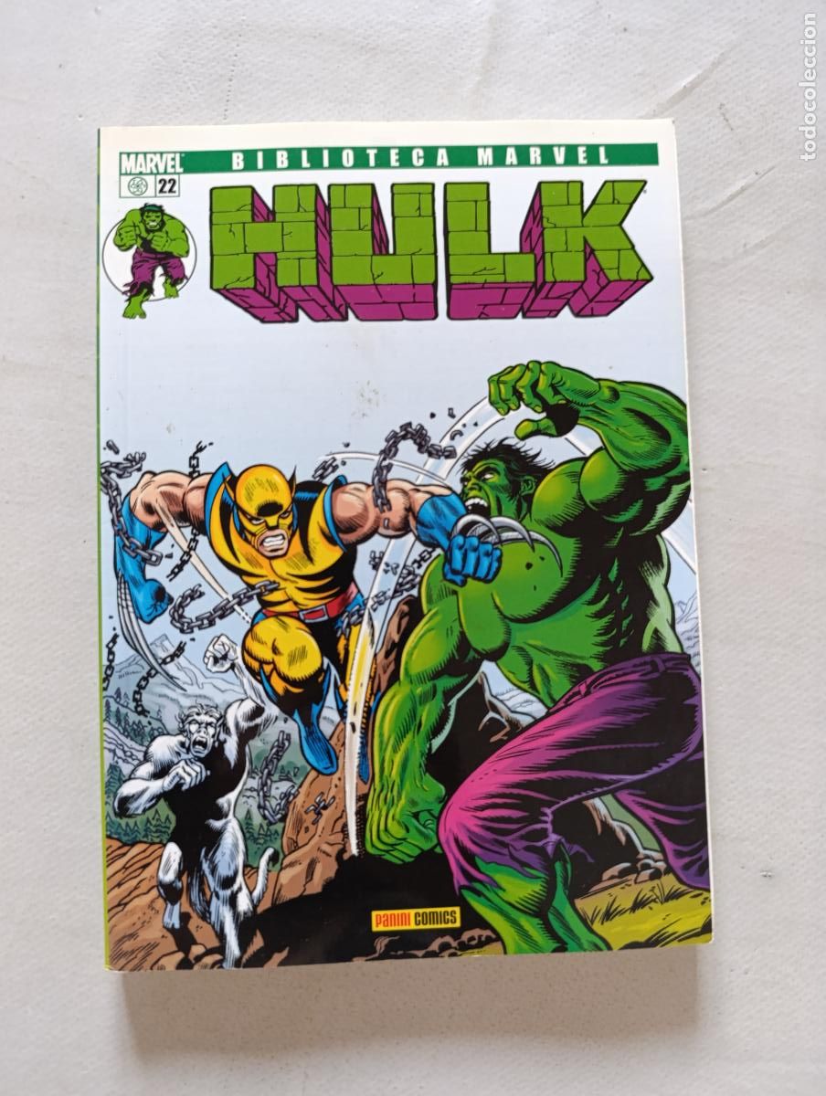 C&oacute;mics: HULK N&ordm; 22 - BIBLIOTECA MARVEL EXCELSIOR - PANINI (Q2w) - Foto 1