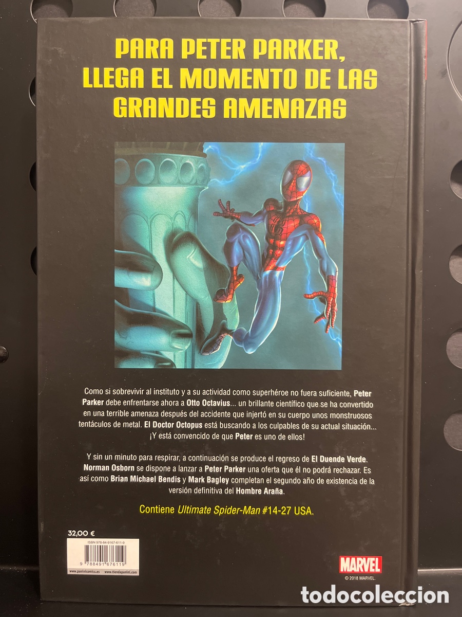 C&oacute;mics: ULT&Iacute;MATE SPIDERMAN VOL.2 LEGADO de BRIAN MICHAEL BENDIS MARVEL INTEGRAL ( 2018/2023 ) - Foto 2